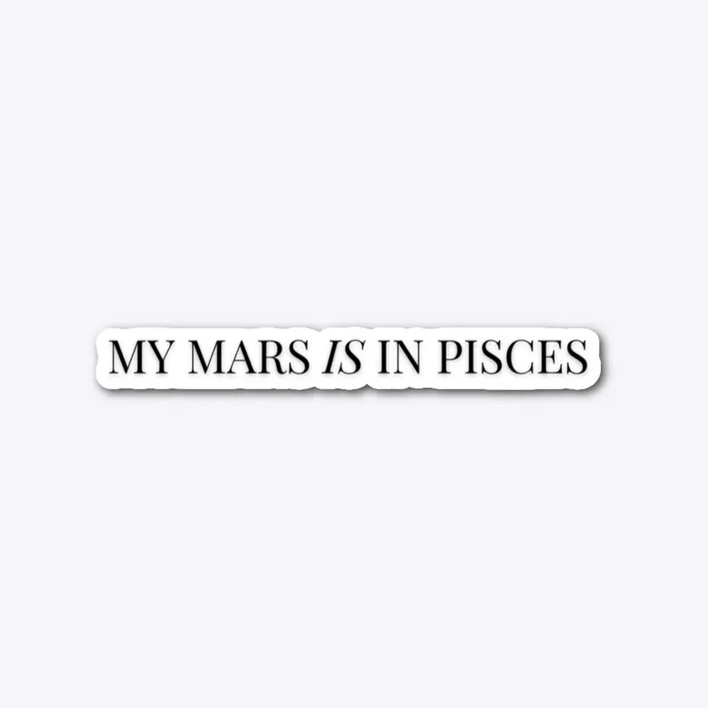 Mars Pisces