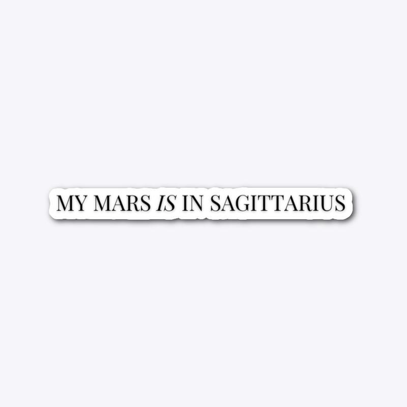 Mars Sagittarius